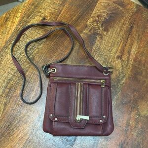 Maroon Crossbody
